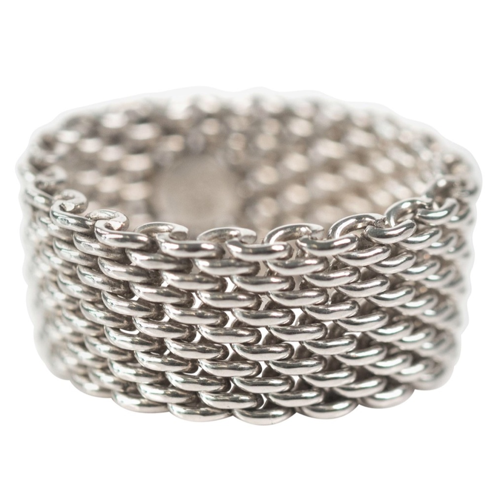Tiffany & Co. Somerset Mesh Ring